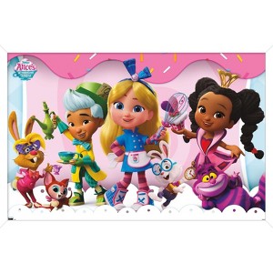 Trends International Disney Alice's Wonderland Bakery - Group Framed Wall Poster Prints - 1 of 4