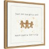 Amanti Art Christmas Cuties VII (Gingerbread) by Pela Studio Canvas Wall Art Print Framed 16 x 16-in. - 3 of 4
