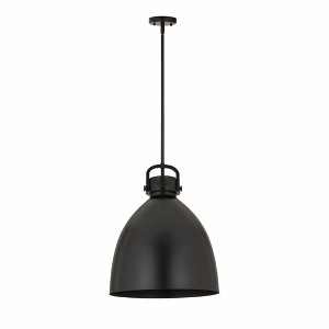 Newton Bell - 1 Light Pendant In Industrial Style-23.88 Inches Tall and 18 Inches Wide - 1 of 1