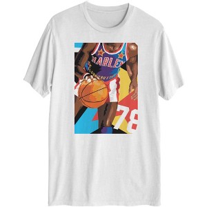 Hybrid Mens Harlem Graphic T-Shirt, White, Medium - 1 of 1