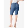 Roaman's Women's Plus Size Classic Stretch Bermuda Short - 3 of 4