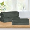 Modern Ribbed Cotton  Assorted Towel Set by Blue Nile Mills - 2 of 4