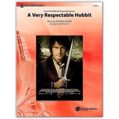 Alfred A Very Respectable Hobbit (from The Hobbit: An Unexpected Journey) Concert Band Grade 1 Set