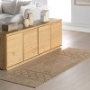 Nuloom Olive Classic Geometric Pet Friendly Machine Washable Area Rug - 2 of 4