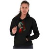 Christmas Pearl Ornament Earring Art Hoodie Sweatshirt Women Men Brisco Brands - 4 of 4