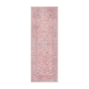 Ruggable Washable Bridgerton Debutante's Dream Rug Rose - 1 of 4
