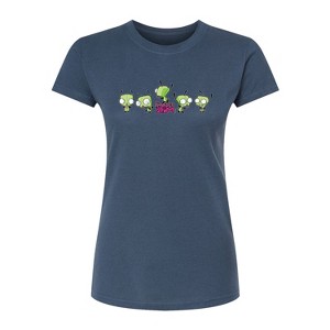 Women's - Invader Zim - Dancing Gir Fitted Graphic T-Shirt - 1 of 3