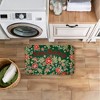 Stupell Industries Holiday Poinsettia Greeting Printed Anti-Fatigue Floor Mat, design by Jenny Faw, 30"x18" - 4 of 4