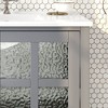 NicBex 36" Freestanding Vanity with Textured Glass Doors & Open Shelf, Modern Bathroom Vanity with Ceramic Sink, Waterproof Painted Finish - 4 of 4
