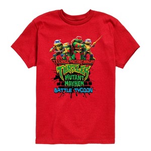 Boys' - Teenage Mutant Ninja Turtles - Battle Tycoon Group Short Sleeve Graphic T-Shirt - 1 of 3