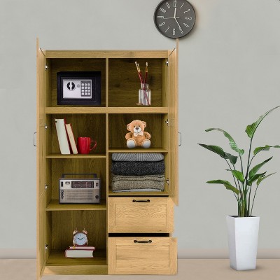 Home Imports Emporium 40” Extra Wide Multipurpose Bedroom Storage Cabinet, 71” Tall Pantry Storage Cabinet with Adjustable Shelves