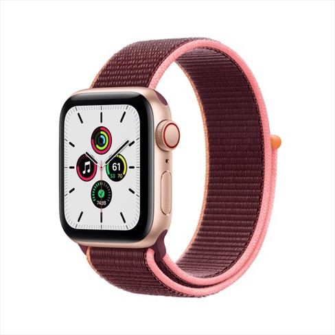 Apple Watch SE (GPS + Cellular) Aluminum Case with Sport Loop - image 1 of 4