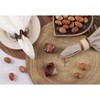 Saro Lifestyle Table Napkin Rings With Wood W Design (Set of 4) - 4 of 4