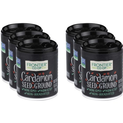 Frontier Herb Seasoning Cardamom Ground - Pack of 6 - 0.5  OZ