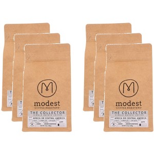 Modest Coffee Roasters Coffee Single Origin the Collector - Pack of 6 - 12 oz - 1 of 2
