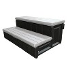 Leisure Accents 36 Inch Long Deluxe Spa Hot Tub Steps, Gray and Black (6 Pack) - 4 of 4