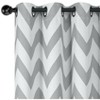 GoodGram 2 Pack Hotel Thermal Grommet 100% Blackout Window Curtain Panels - 3 of 3