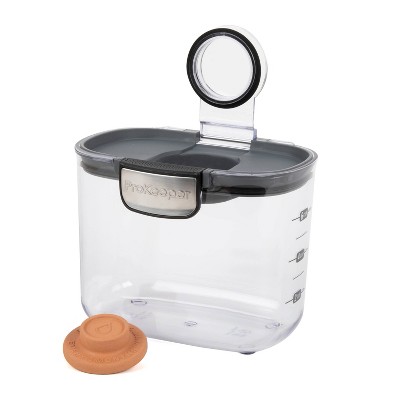 Brown Sugar Keeper with Lid Leak Proof Food Storage Container for Salt Sugar Spice Pepper Powder Small, Size: 15
