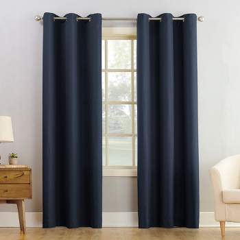 No. 918 Semi-Sheer Montego Casual Textured Grommet Curtain Panel