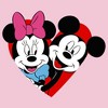 Girl's Disney Mickey & Minnie Happily In Love T-Shirt - 2 of 4
