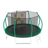 Jump Into Fun 12FT Outdoor Trampoline Equipped With 360-Degree Safety Net, Curved Poles, zipper door Recreational Trampoline for Kids and Adults - 4 of 4