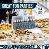 Crown Display Utensil Caddy Organizer – 3 x 100 Clear Plastic Forks, Disposable Spoons & Knives in 3 Tear-Top Boxes Kitchen Utensil Holder for Party - 4 of 4