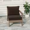 WestinTrends  Avalon Outdoor Patio HDPE Right Arm Facing Sectional Corner Club Chair with Patio Cushions - 2 of 4