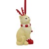 Transpac 3.75 In Christmas Kitty Cat Feline Meow Tree Ornaments - 3 of 3