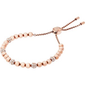 Rose Gold Tone Bracelet for Women, Logo Accent Fashion Jewelry with Luxe Finish - 1 of 4