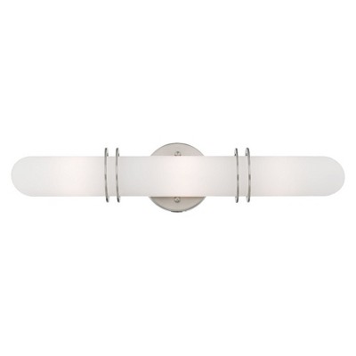 Livex Lighting Pelham 3 - Light Vanity in  Brushed Nickel