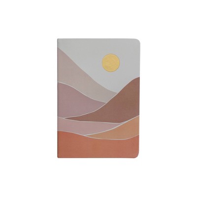 Ruled Journal 6"x8" Desert Dusk - Eccolo: Lined Notebook, Flexible Cover, Acid-Free Paper, 256 Pages, All Ages