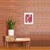 Viviana Gonzalez Floral Magenta vibes 02 Art Print and Hanger - Society6 - 2 of 2