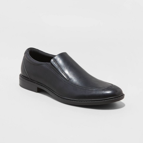 Black slip on shoes hot sale target