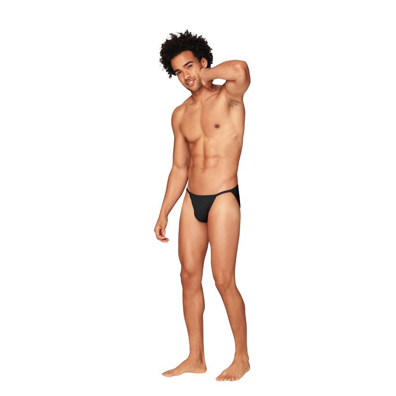 Hanes Premium Men's String Bikini Underwear 6pk - Black/Blue/Red, 4 of 7