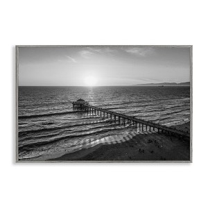 Stupell Industries Serene Morning Pier Framed Giclee Art - 1 of 4