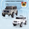 Baby Car, Licensed Mercedes-Benz EQG Electric Car 12V Battery Powered w/Parent Remote Control - 4 of 4