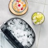 Costway Countertop Ice Maker 26.5lbs/Day Self-Cleaning Machine w/ Flip lid White\Black\Red - 3 of 4