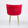 CAVINAS Accent Chair Living Room Chair with Golden Legs Comfy Chair with Comfortable Backrest - 2 of 4