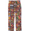 Collections Etc Beer For Breakfast All-Over Beer Graphics Lounge Pants - 2 of 4