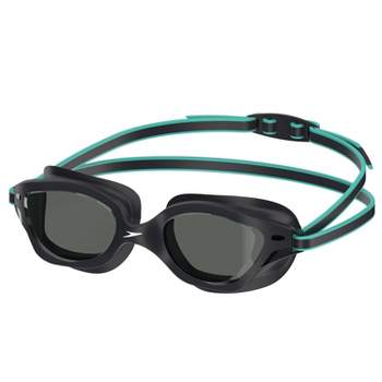 Speedo Adult Seaside Swim Goggles - Black/Smoke