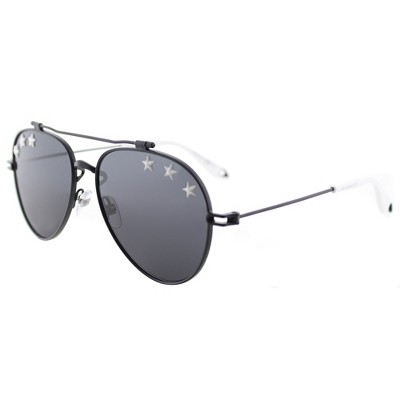 Givenchy GV7057Stars 807 IR Unisex Aviator Sunglasses Black 58mm