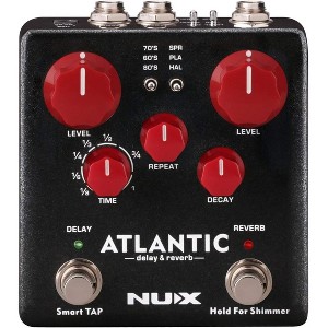 NUX NDR-5 Atlantic Multi Delay and Reverb Effect Guitar Pedal - 1 of 3