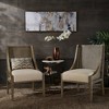 Set of 2 Boise Antique Gray Oak Cane Accent Chairs Gray - Inspire Q - 3 of 4