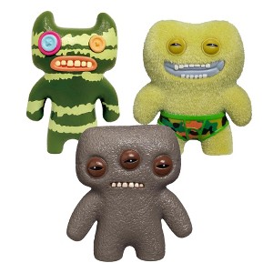 Zuru Fuggler 2.5 Inch Figure 3-Pack | Striped Green, Gray, Green - 1 of 4