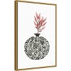 16" x 23" Geometric Vases IV by Mercedes Lopez Charro Framed Wall Canvas - Amanti Art: Modern Botanical Lithograph, Gold Frame - 2 of 4