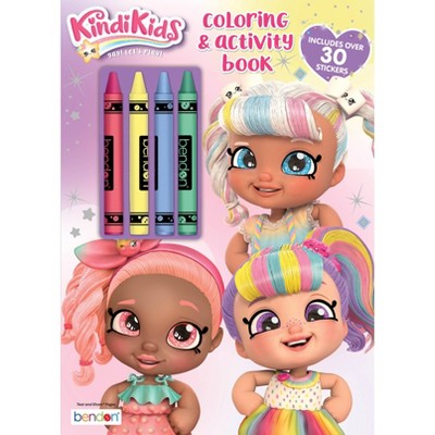 Kindi Kids Coloring Book With Crayons - Target Exclusive Edition