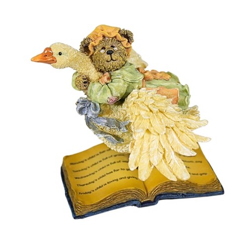 Boyds Bears Resin 4.0 Inch Olde Mother Goosebeary Fairy Tale Bearstone 2E Animal Figurines - image 1 of 3