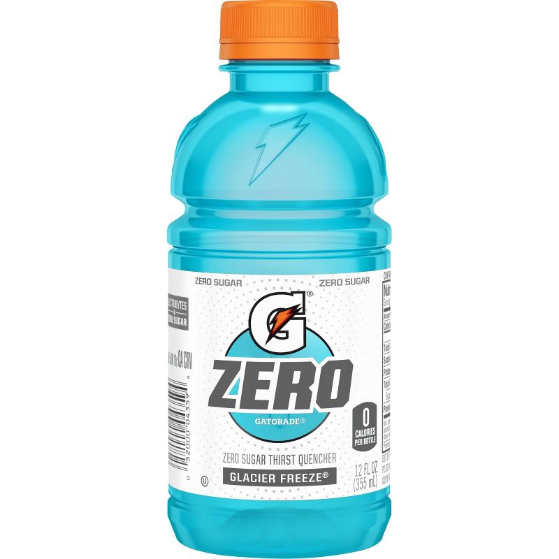 Gatorade Zero Mixed Flavor Variety Pack Sports Drink - 18pk/12 fl oz Bottles, 4 of 7