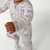 tiny knot co. Newborn, Infant Gender Neutral Buttery Soft Convertible Romper Foldover Mittens & Footies with Grippers TENCEL Modal One Piece Pajamas - 3 of 4