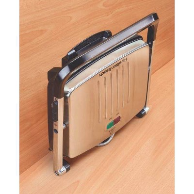 Hamilton Beach Stainless Steel Electric Panini Press & Indoor Grill